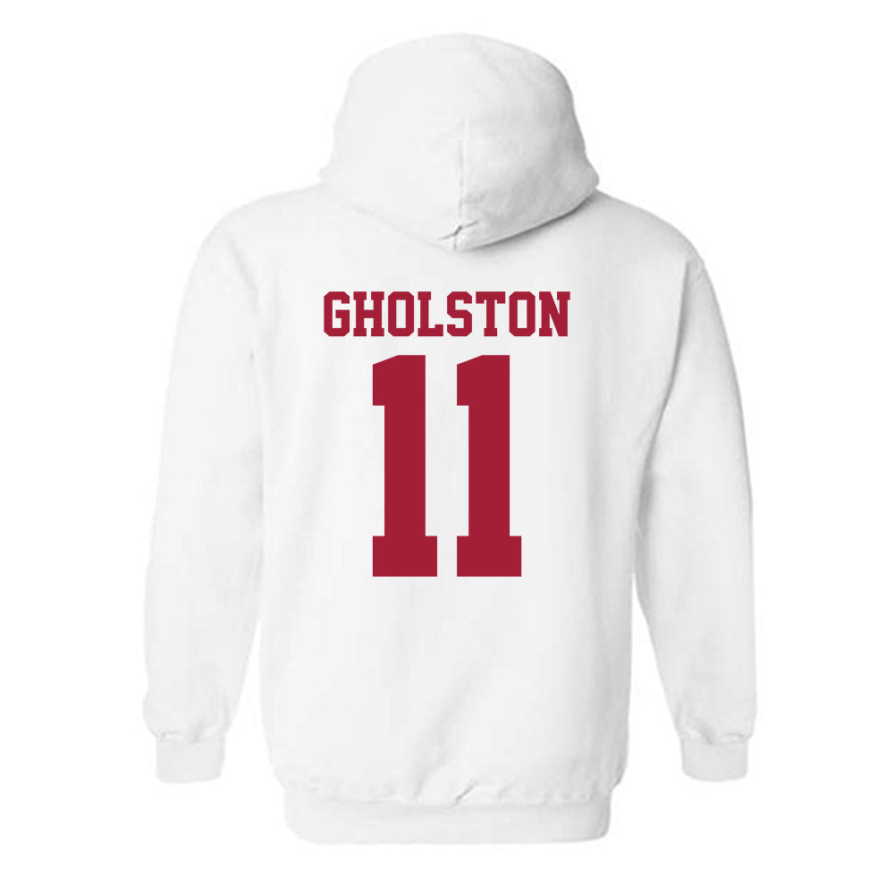 Oklahoma - NCAA Baseball : Jacob Gholston - Sports Shersey Hooded Sweatshirt-1