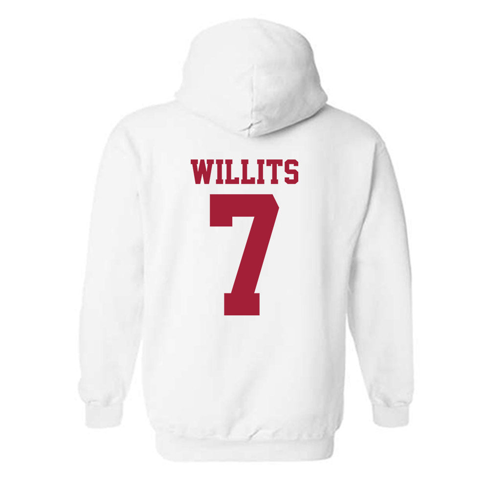 Oklahoma - NCAA Baseball : Jaxon Willits - Sports Shersey Hooded Sweatshirt-1