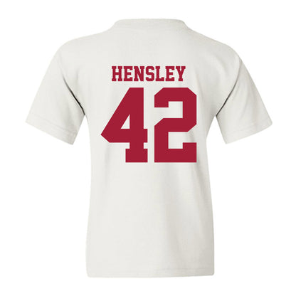 Oklahoma - NCAA Baseball : Reid Hensley - Sports Shersey Youth T-Shirt-1