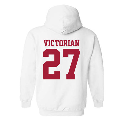 Oklahoma - NCAA Baseball : Landon Victorian - Sports Shersey Hooded Sweatshirt-1