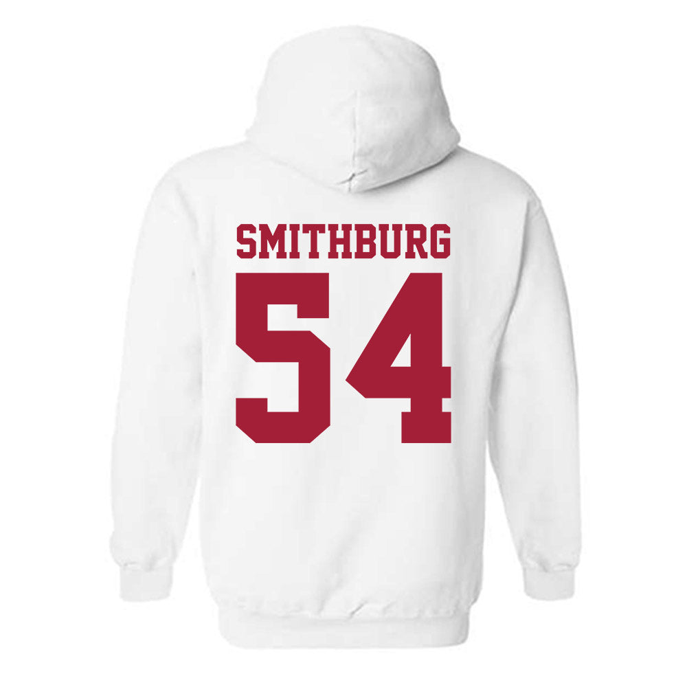 Oklahoma - NCAA Baseball : Nate Smithburg - Sports Shersey Hooded Sweatshirt-1