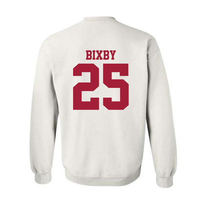 Oklahoma - NCAA Baseball : Mason Bixby - Sports Shersey Crewneck Sweatshirt-1