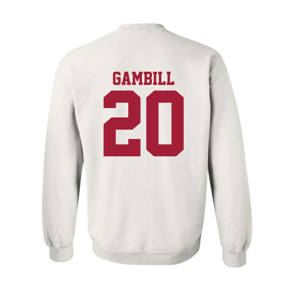 Oklahoma - NCAA Baseball : Trey Gambill - Sports Shersey Crewneck Sweatshirt-1
