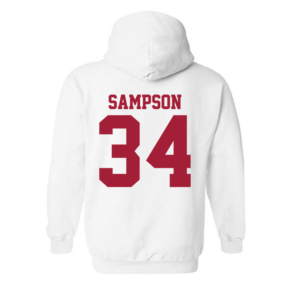 Oklahoma - NCAA Baseball : Beau Sampson - Sports Shersey Hooded Sweatshirt-1