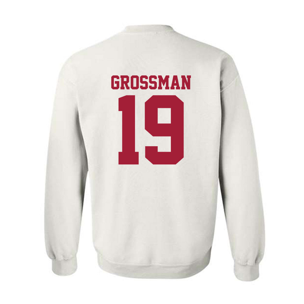 Oklahoma - NCAA Baseball : Jaxon Grossman - Sports Shersey Crewneck Sweatshirt-1