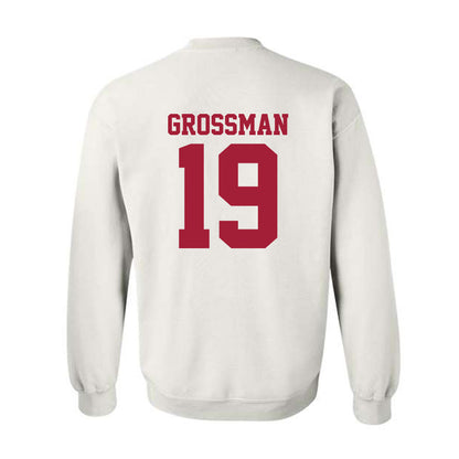Oklahoma - NCAA Baseball : Jaxon Grossman - Sports Shersey Crewneck Sweatshirt-1