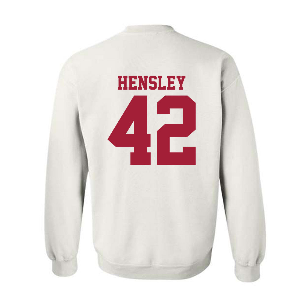 Oklahoma - NCAA Baseball : Reid Hensley - Sports Shersey Crewneck Sweatshirt-1