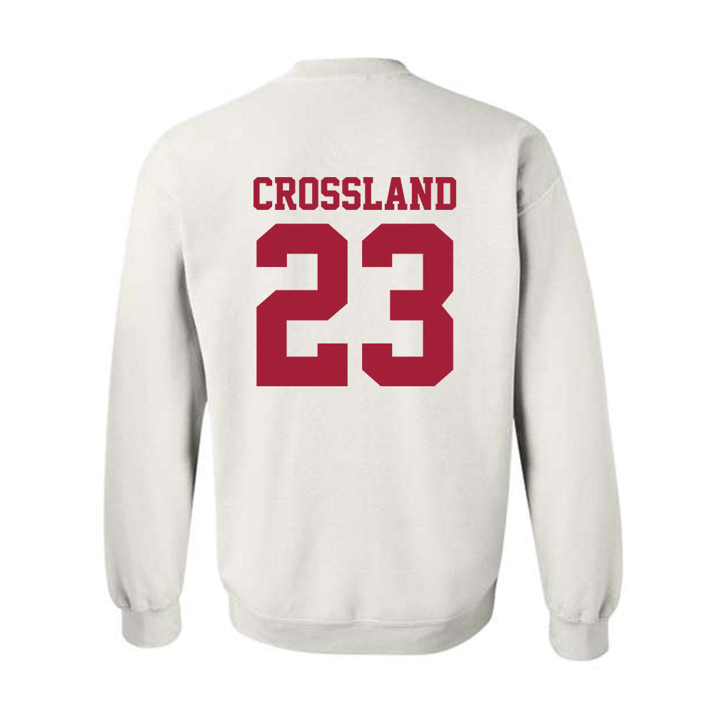 Oklahoma - NCAA Baseball : Cade Crossland - Sports Shersey Crewneck Sweatshirt-1