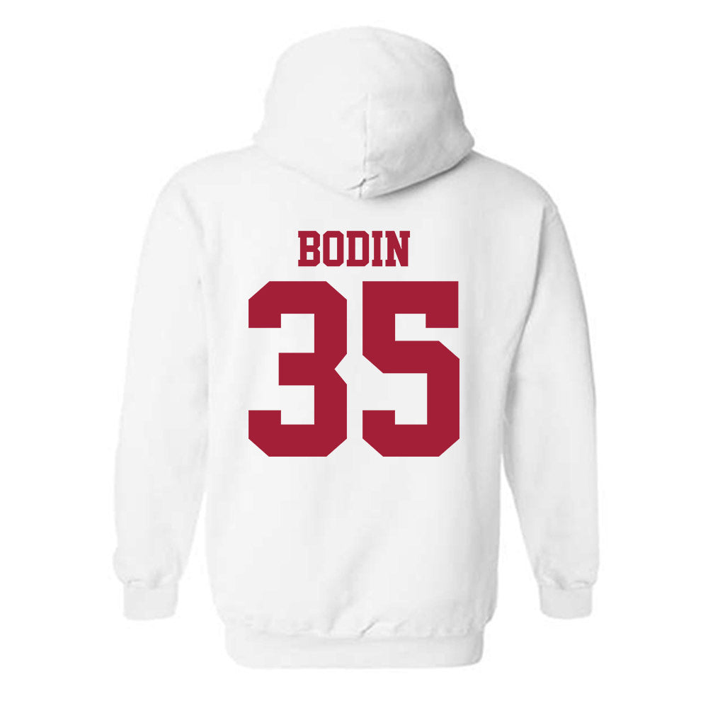 Oklahoma - NCAA Baseball : Jason Bodin - Sports Shersey Hooded Sweatshirt-1