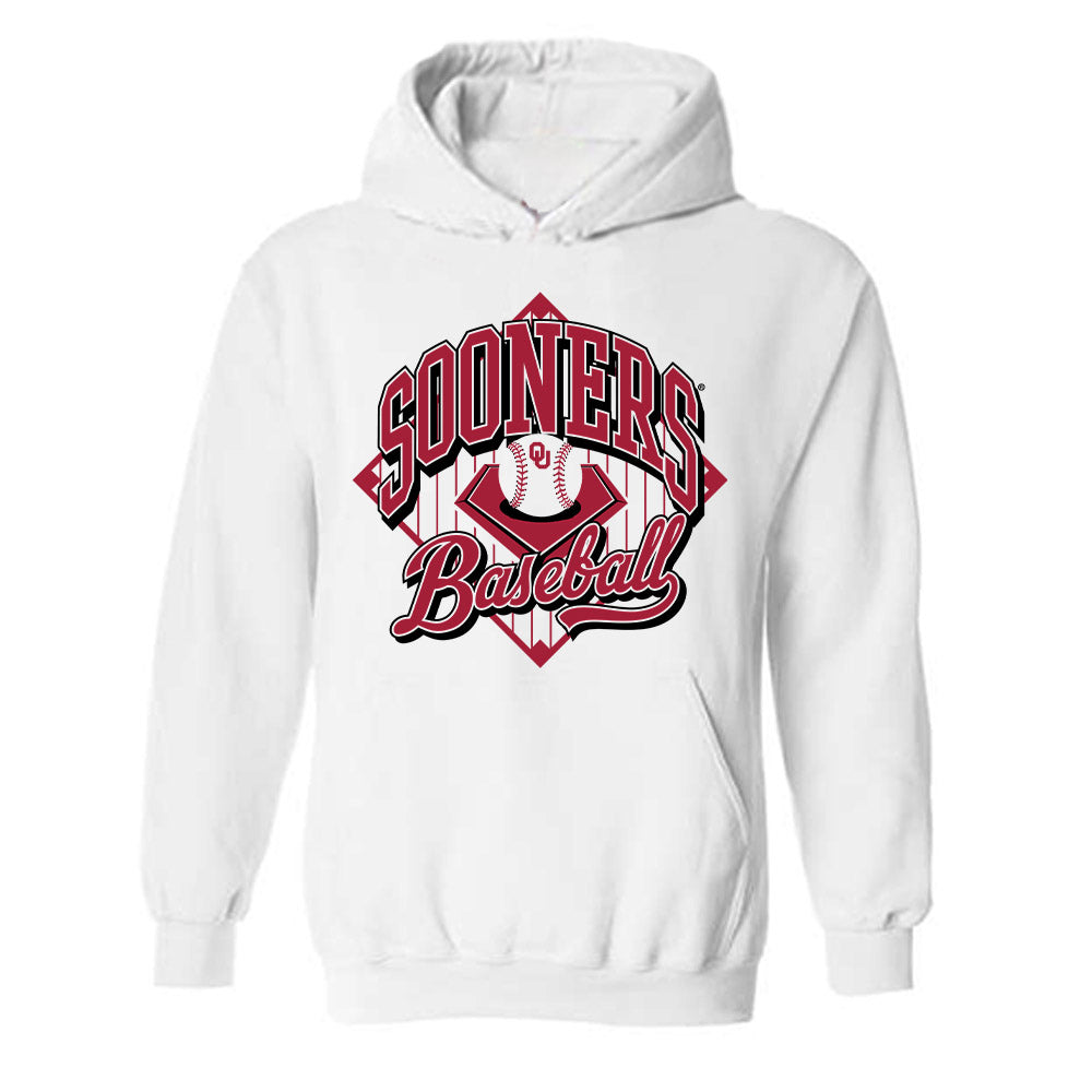 Oklahoma - NCAA Baseball : Nate Smithburg - Sports Shersey Hooded Sweatshirt-0