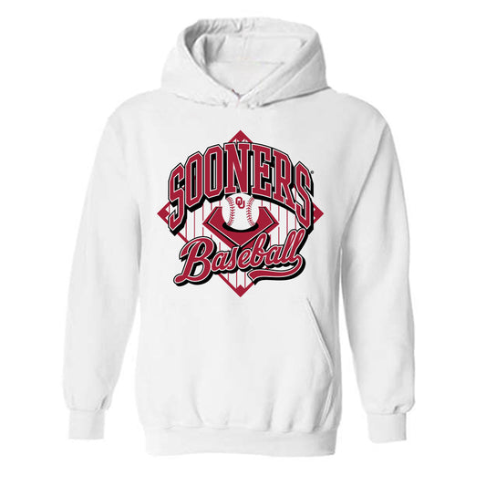 Oklahoma - NCAA Baseball : Myles Davis - Sports Shersey Hooded Sweatshirt-0
