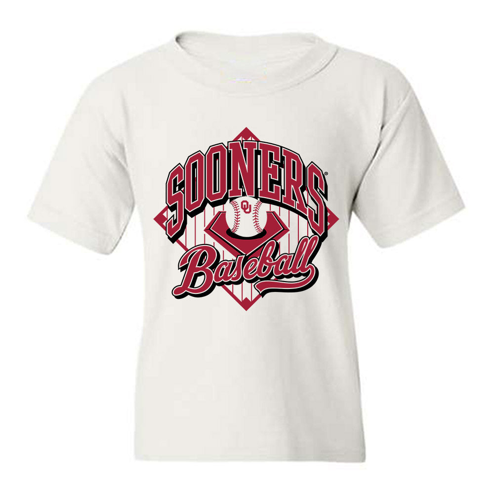 Oklahoma - NCAA Baseball : Deiten Lachance - Sports Shersey Youth T-Shirt-0