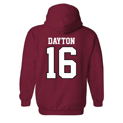 Oklahoma - NCAA Softball : Abigale Dayton - Sports Shersey Hooded Sweatshirt-1