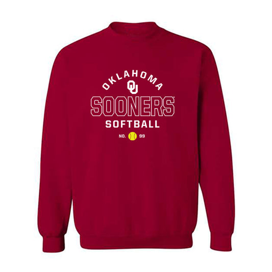 Oklahoma - NCAA Softball : Miali Guachino - Sports Shersey Crewneck Sweatshirt-0