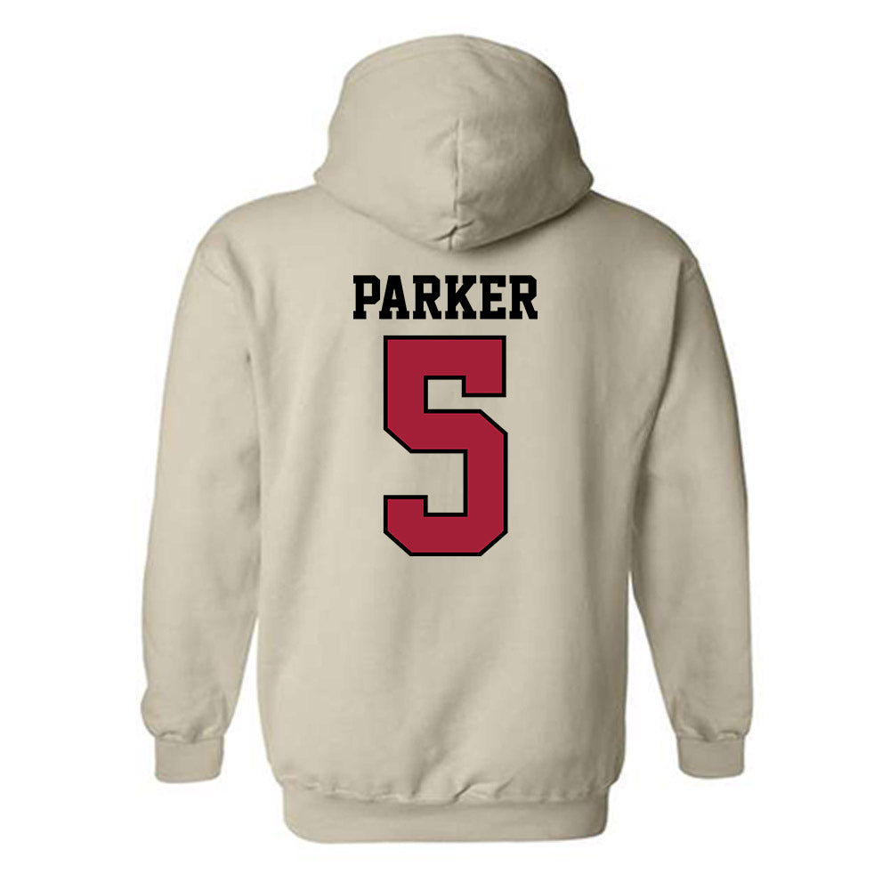 Oklahoma - NCAA Softball : Ella Parker - Sports Shersey Hooded Sweatshirt-1