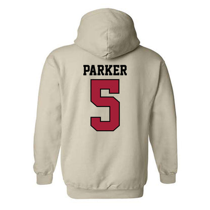 Oklahoma - NCAA Softball : Ella Parker - Sports Shersey Hooded Sweatshirt-1