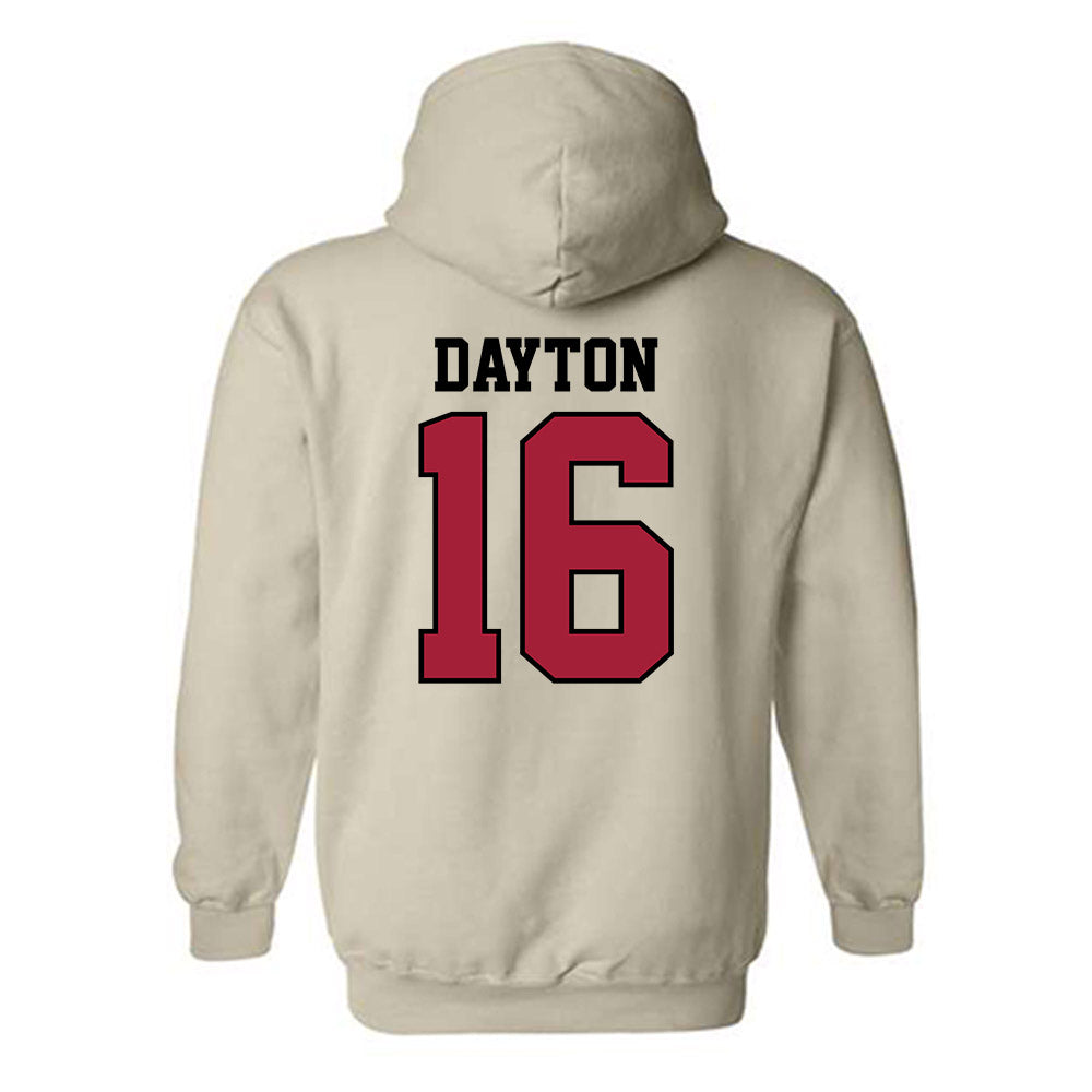 Oklahoma - NCAA Softball : Abigale Dayton - Sports Shersey Hooded Sweatshirt-1