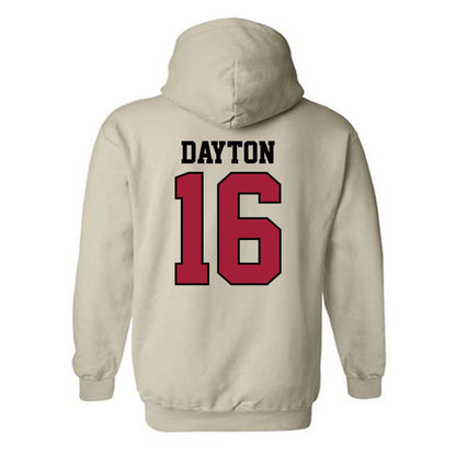 Oklahoma - NCAA Softball : Abigale Dayton - Sports Shersey Hooded Sweatshirt-1