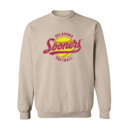 Oklahoma - NCAA Softball : Riley Ludlam - Crewneck Sweatshirt Sports Shersey