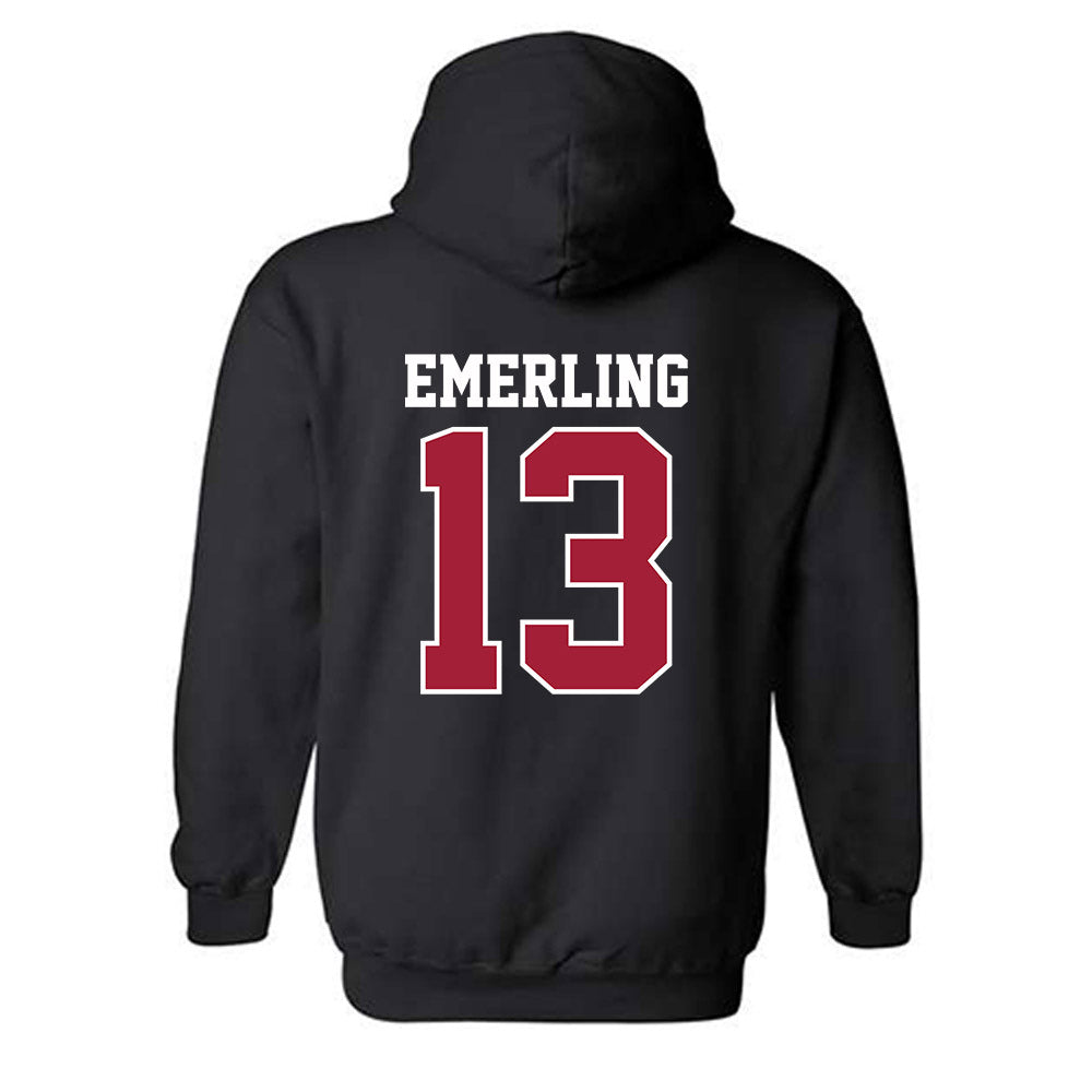 Oklahoma - NCAA Softball : Isabela Emerling - Sports Shersey Hooded Sweatshirt-1