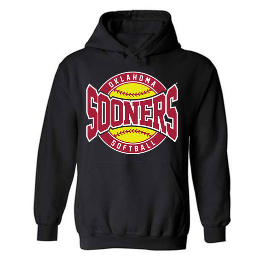 Oklahoma - NCAA Softball : Allyssa Parker - Sports Shersey Hooded Sweatshirt-0