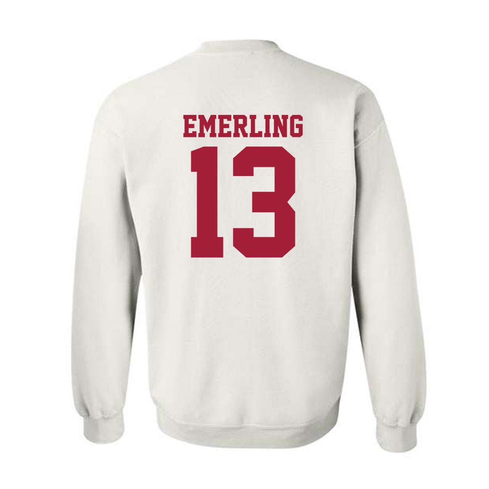 Oklahoma - NCAA Softball : Isabela Emerling - Sports Shersey Crewneck Sweatshirt-1