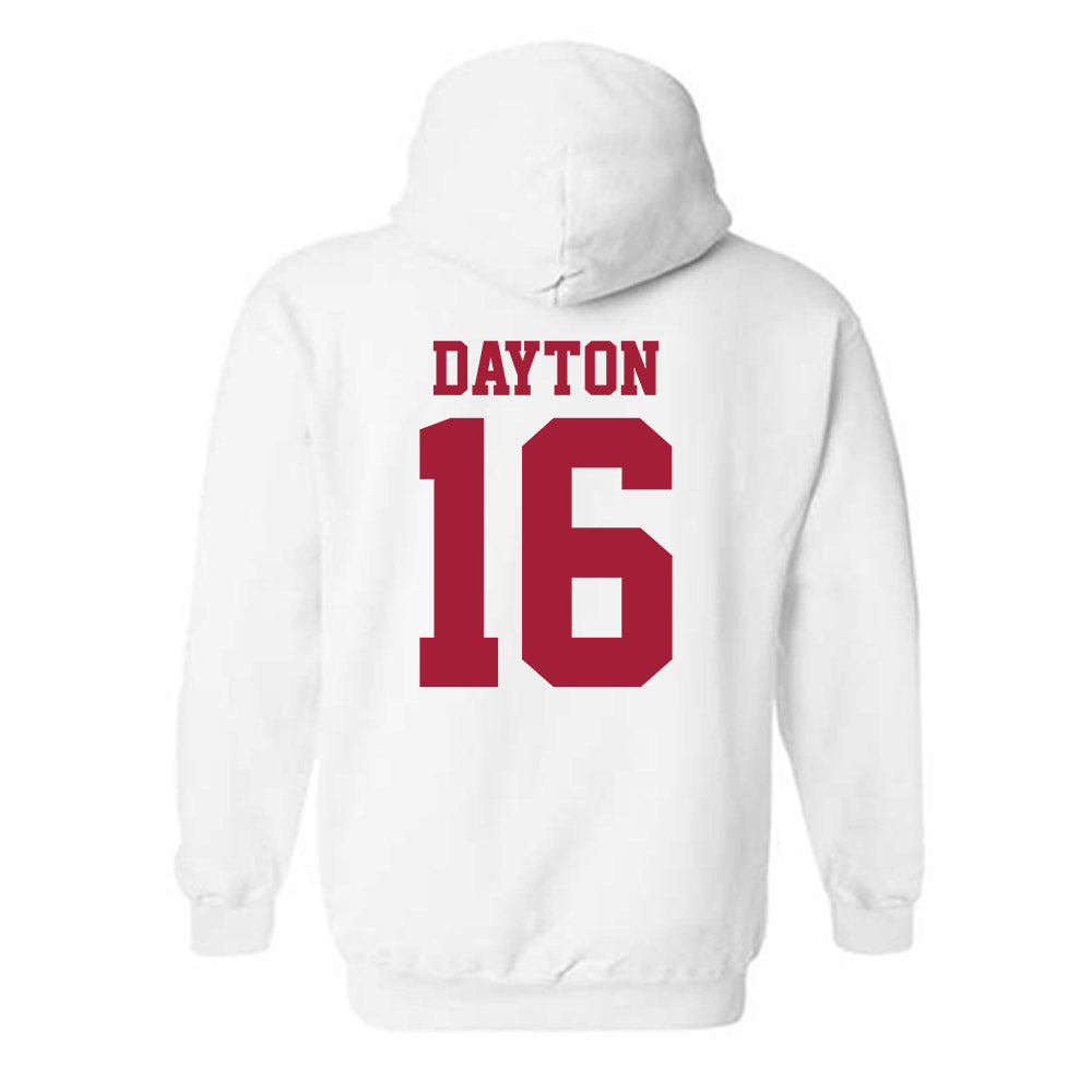 Oklahoma - NCAA Softball : Abigale Dayton - Sports Shersey Hooded Sweatshirt-1
