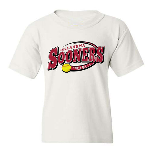 Oklahoma - NCAA Softball : Riley Ludlam - Youth T-Shirt Sports Shersey