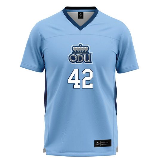 Old Dominion - NCAA Women's Lacrosse : Audrey Beck - Blue Lacrosse Jersey -0
