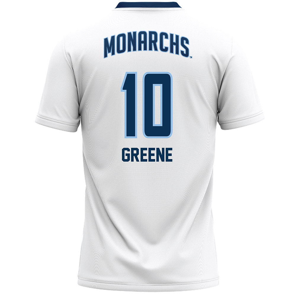 Old Dominion - NCAA Women's Lacrosse : Ashley Greene - White Lacrosse Jersey -1