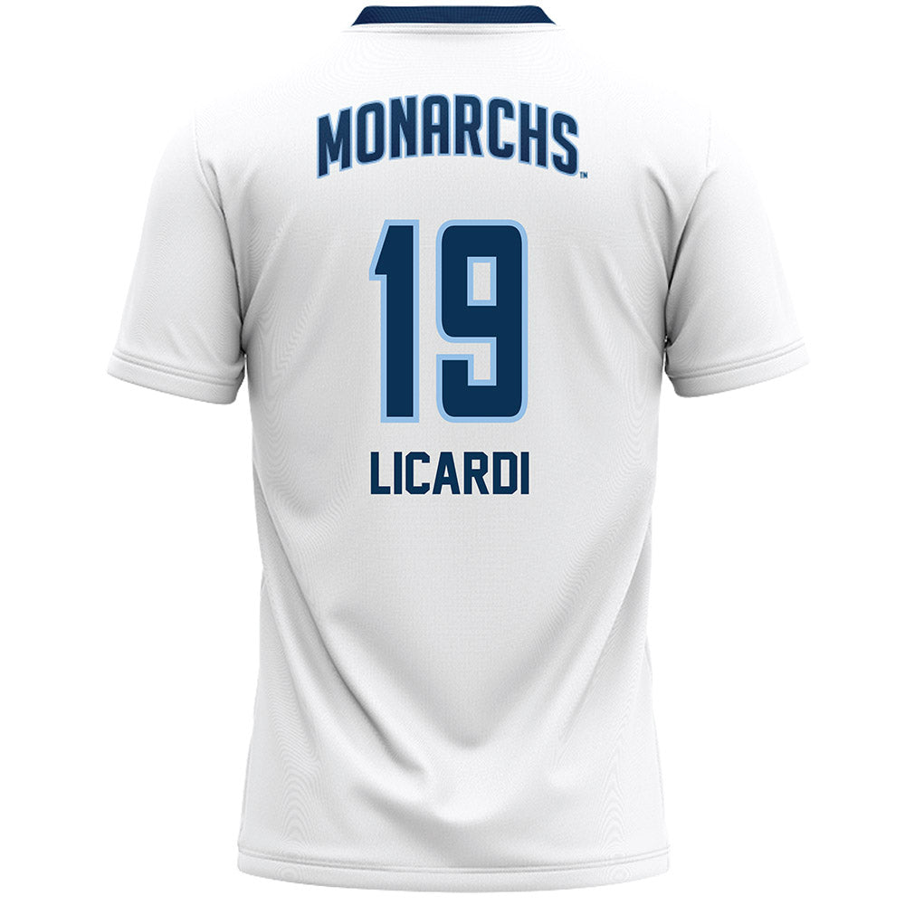 Old Dominion - NCAA Women's Lacrosse : Sophia Licardi - White Lacrosse Jersey -1
