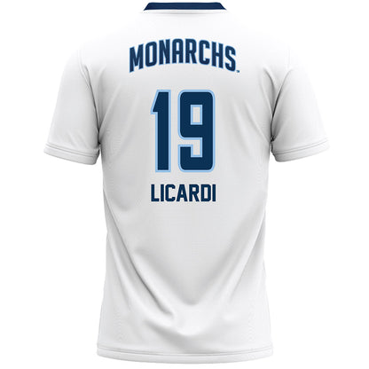 Old Dominion - NCAA Women's Lacrosse : Sophia Licardi - White Lacrosse Jersey -1