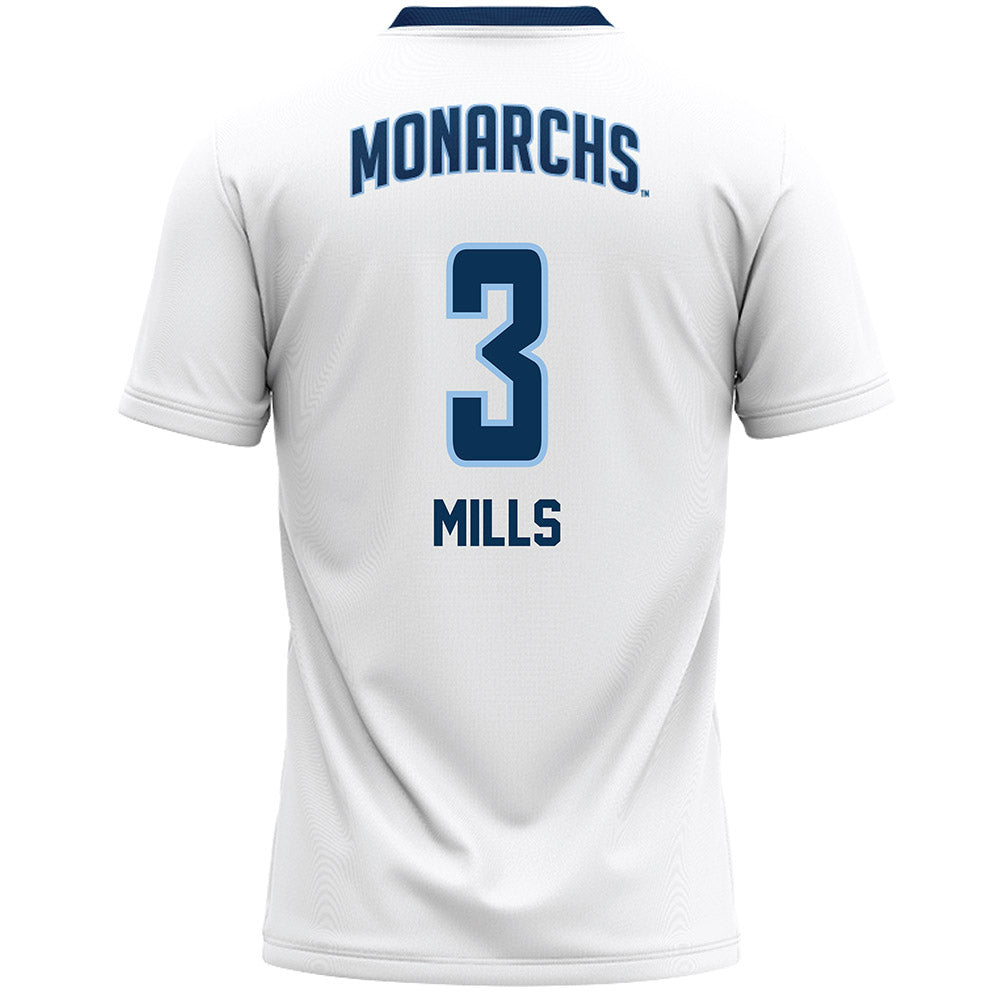 Old Dominion - NCAA Women's Lacrosse : Juliana Mills - White Lacrosse Jersey -1