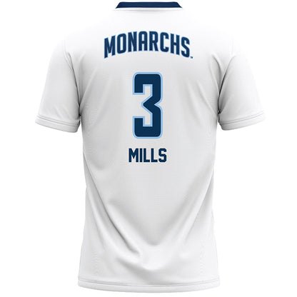 Old Dominion - NCAA Women's Lacrosse : Juliana Mills - White Lacrosse Jersey -1