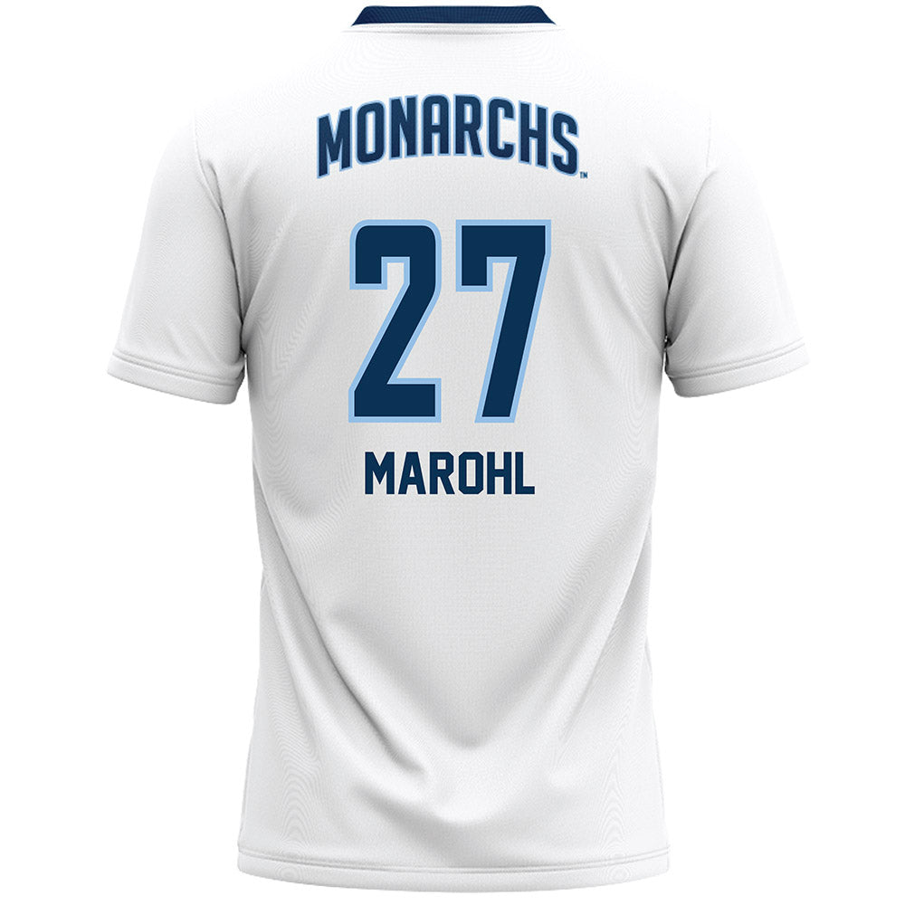 Old Dominion - NCAA Women's Lacrosse : Peyton Marohl - White Lacrosse Jersey -1
