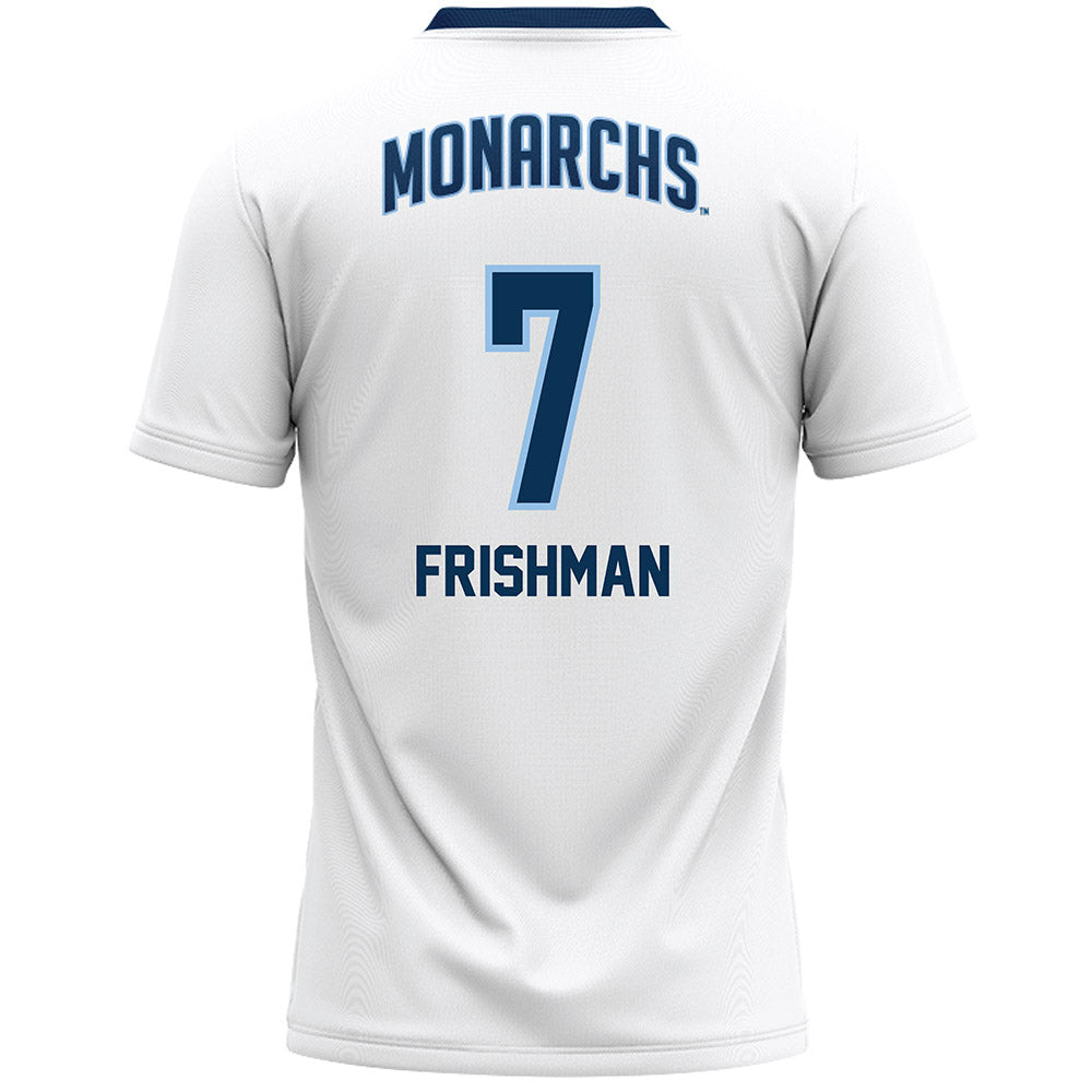 Old Dominion - NCAA Women's Lacrosse : Brooke Frishman - White Lacrosse Jersey