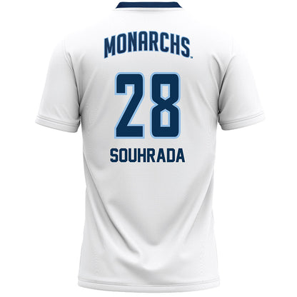 Old Dominion - NCAA Women's Lacrosse : Ciena Souhrada - White Lacrosse Jersey -1