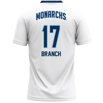Old Dominion - NCAA Women's Lacrosse : Aryanna Branch - White Lacrosse Jersey -1