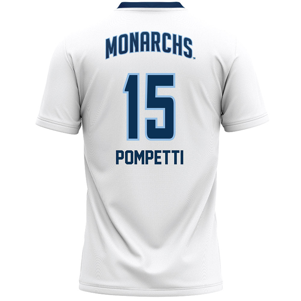Old Dominion - NCAA Women's Lacrosse : Annalynn Pompetti - White Lacrosse Jersey -1