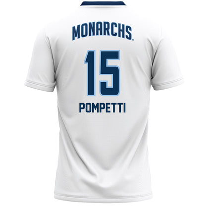 Old Dominion - NCAA Women's Lacrosse : Annalynn Pompetti - White Lacrosse Jersey -1