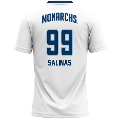 Old Dominion - NCAA Women's Lacrosse : Ava Salinas - White Lacrosse Jersey -1