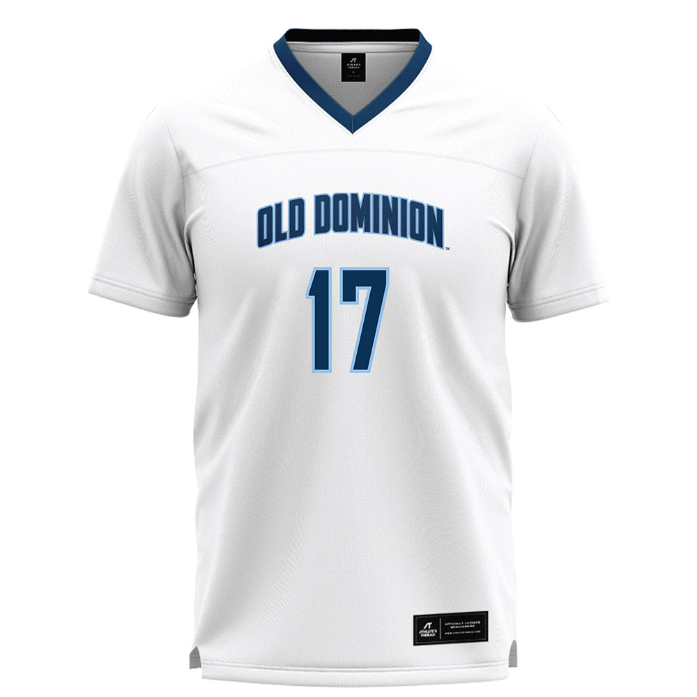 Old Dominion - NCAA Women's Lacrosse : Aryanna Branch - White Lacrosse Jersey -0