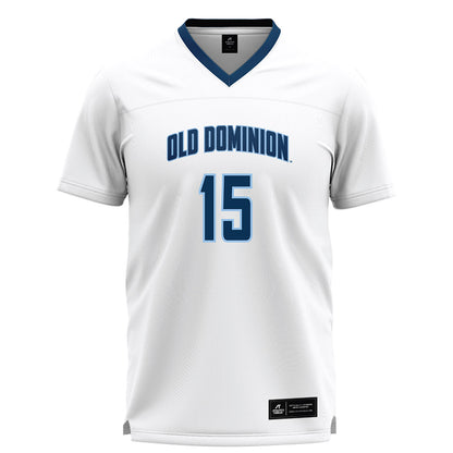 Old Dominion - NCAA Women's Lacrosse : Annalynn Pompetti - White Lacrosse Jersey -0
