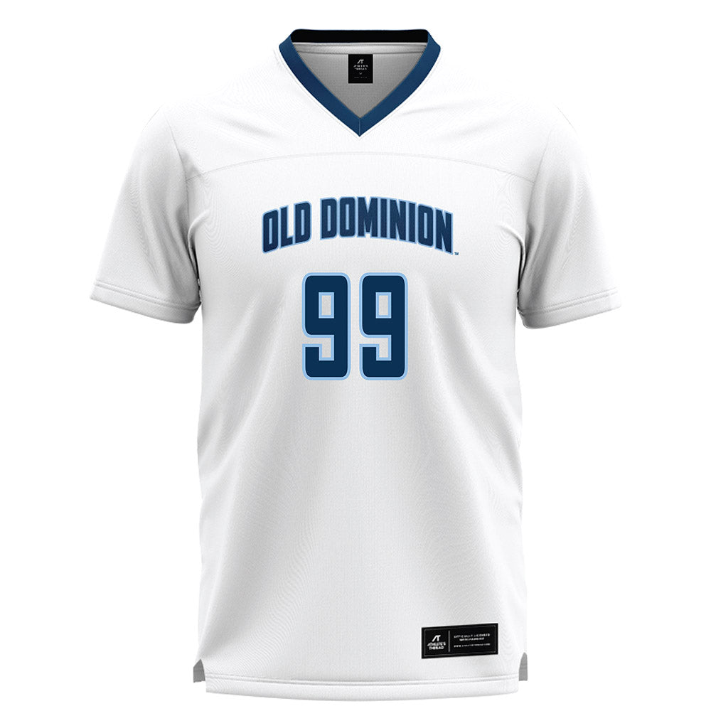 Old Dominion - NCAA Women's Lacrosse : Ava Salinas - White Lacrosse Jersey -0