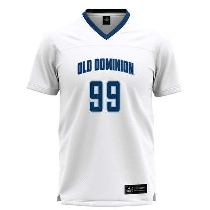 Old Dominion - NCAA Women's Lacrosse : Ava Salinas - White Lacrosse Jersey -0