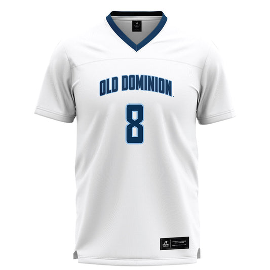 Old Dominion - NCAA Women's Lacrosse : Sylvia mayo - White Lacrosse Jersey -0