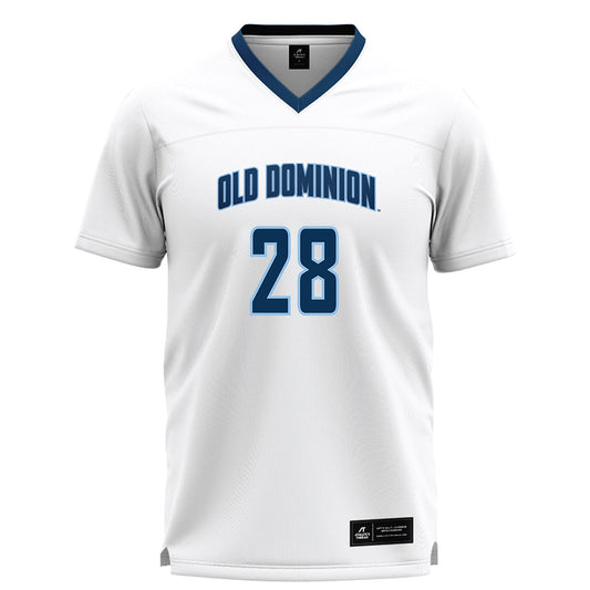Old Dominion - NCAA Women's Lacrosse : Ciena Souhrada - White Lacrosse Jersey -0