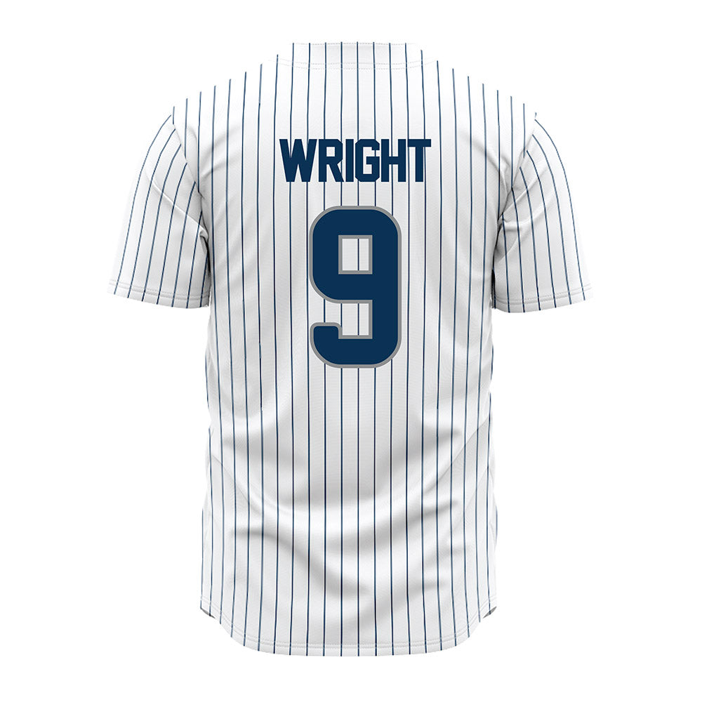 Old Dominion - NCAA Baseball : Francis Wright - Pinstripe Jersey