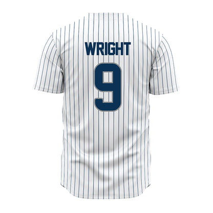 Old Dominion - NCAA Baseball : Francis Wright - Pinstripe Jersey