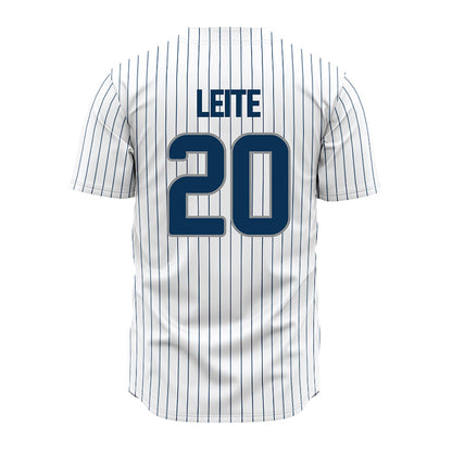 Old Dominion - NCAA Baseball : Zach Leite - Pinstripe Jersey